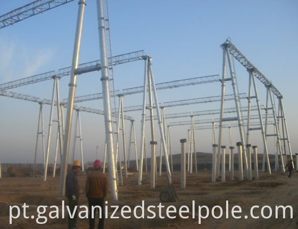 Transformer Substation Steel Pole